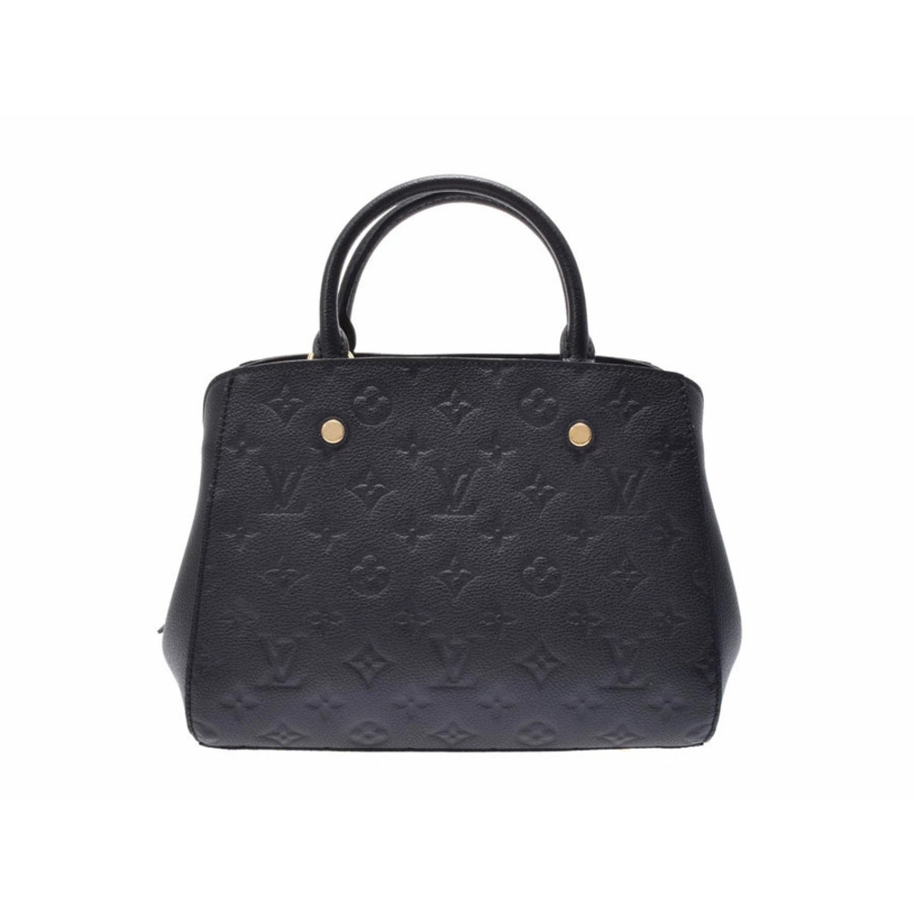 Louis Vuitton Empreinte Montaigne Noir Black